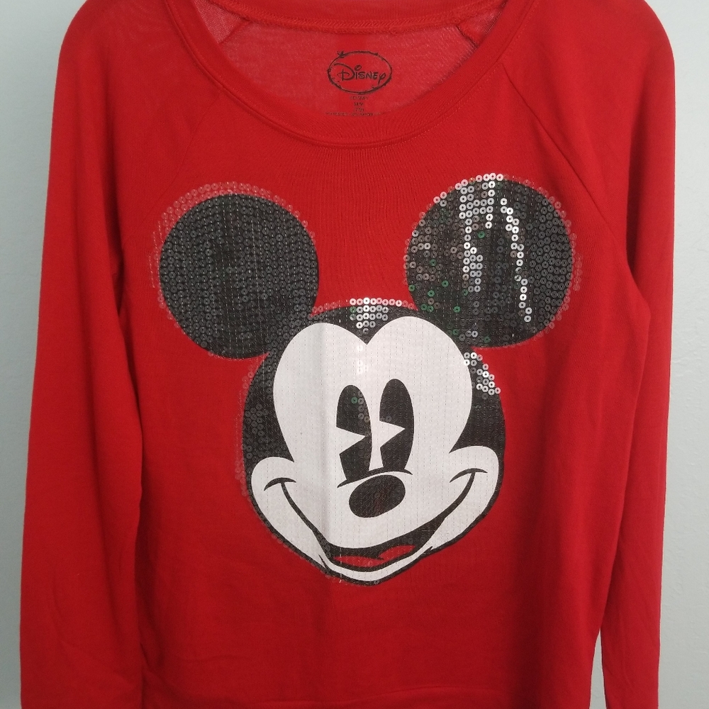 Disney WomensMickey Mouse T Shirt 61620-2D4